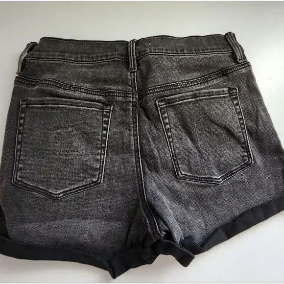 Pacsun Women's Black Denim Shorts Size 26 - Picture 3 of 7